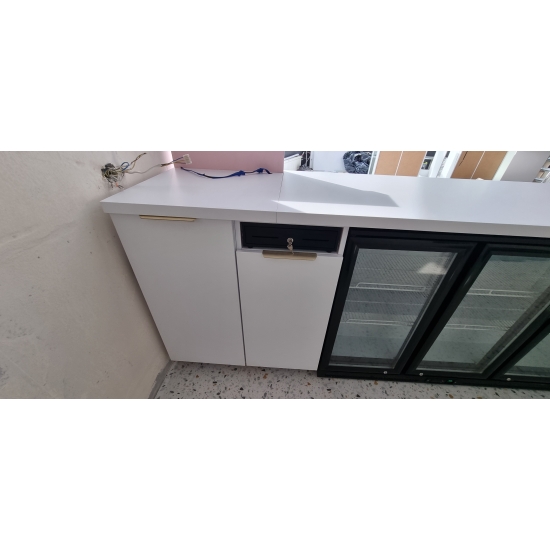 Lada Cukiernicza gastro z lodówką 310cm