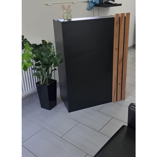Lada Recepcyjna Mini Loko z lamelami 80cm