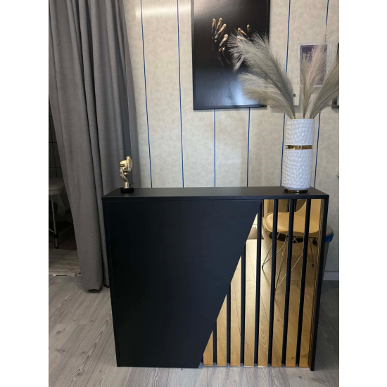 Lada recepcyjna Beauty Lena 70cm czarna