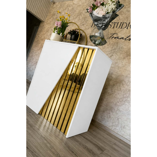 Lada recepcyjna Beauty Lena 100cm biała