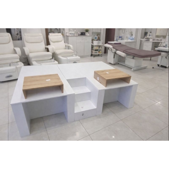 Podest do pedicure Dwa Stanowiska 200cm x 150cm